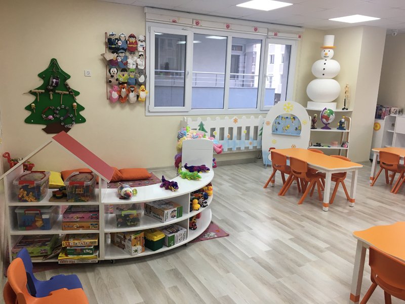 Afacan Çocuk AFACAN ÇOCUK YUVASI KAR TANESİ SINIFINDAN GÖRÜNÜM