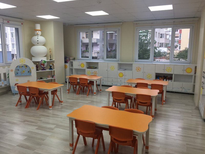 Afacan Çocuk AFACAN ÇOCUK YUVASI KAR TANESİ SINIFINDAN GÖRÜNÜM