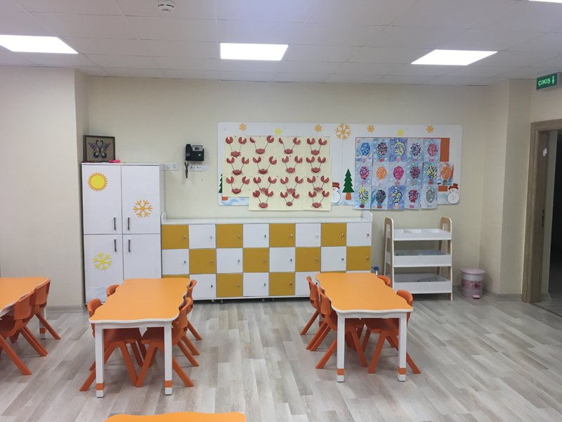 Afacan Çocuk AFACAN ÇOCUK YUVASI KAR TANESİ SINIFINDAN GÖRÜNÜM